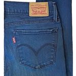 Levi's 710 Super Skinny Dark Wash Denim Blue Jeans ~ Women's Size 27 Photo 4