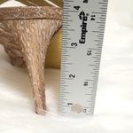 Adrianna Papell BECKA GOLD GLITTER SHIMMER PLATFORM SLINGBACK OPEN PEEP TOE SHOE Photo 2