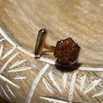 Kendra Scott Theodore Ring - Shiny Orange Goldstone Photo 2