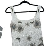 Show Me Your Mumu NEW NWOT  Let’s Go Mini Dress Celestial Sequins White Photo 5