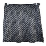 Hollister Ultra High Rise Mini Skirt Black Geometric Print Women's Medium grunge Photo 0