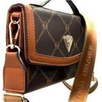 Valentino Orlandi Logo Crossbody Bag Brown Photo 5