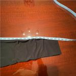 Yogalicious women’s Black High-Waisted Leggings sheer mesh hem Sz Small Photo 2