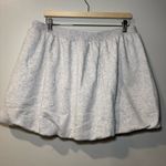 Aerie NWT OFFLINE By  Cloud Fleece Bubble Skort Gray Pull on Size Small XL Photo 4