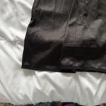 Vanity Fair Vintage 90s Y2K Womens Black Slip Dress Sweetheart Neckline Lace Gothic Cocktail Photo 2