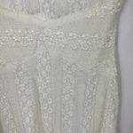 B. Smart Vintage Ivory Lace Fit & Flare Dress Size 11/12 Fairy Coquette Ethereal Photo 5