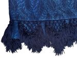 Lilly Pulitzer  Marquette Navy Blue Shift Tank Dress Fringe Flapper Mini Dress S Photo 8