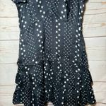 Love Shack Fancy  • Mini Dress • Higgins • Black Satin • Silk Blend • MSRP $595 Photo 8