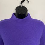 Shephe Purple Turtleneck Cashmere Sweater Size Medium Photo 1