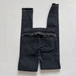 Hudson Jeans Hudson Baja East Black High Riss Heartbreaker Slim Bootcut Jeans Size 23 NWT Photo 2