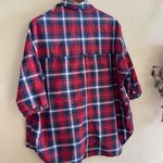 Cotton On Oversized Plaid Button Down Shirt Dress Photo 3