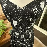 Lucky Thirteen Rockabilly Tattoo Pinup Pattern Cotton Spandex Dress Small Black Size undefined Photo 1