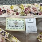 Susan Bristol Vintage  Floral Maxi Skirt Boho Cottagecore Prairie USA Women's 12 Photo 3