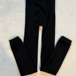 BORN fleece lined black leggings Photo 1