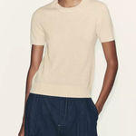 ZARA Short sleeve sweater gold buttons small Photo 0