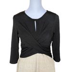 Anthropologie Amadi x  - NWT Cross Wrap Sweater Knee Length Dress Sz S Photo 3