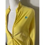Lilly Pulitzer  Preppy Golf Cotton Yellow Zip Up Jacket Size Small Photo 1