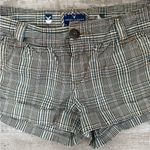 American Eagle  Women’s 6 Y2K Plaid Low Rise Short Shorts Photo 2