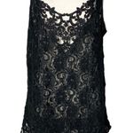 VINTAGE 90s INNER MOST Black Lace Chemise Size L Photo 0