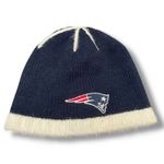 NFL Womens New England Patriots Angora Rabbit Hat Beanie Cap Football Vintage Photo 1