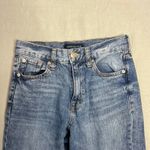 Aeropostale High Rise Baggy Jeans Womens Size 00 Short Relaxed Straight Leg Dad Photo 2