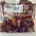 st. john's bay St. John’s Bay Top Blouse Long‎ Sleeve Womens 2XL Ruffled Burgundy Floral Boho Photo 10