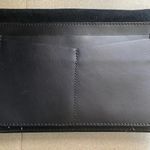 Madewell  Suede Large Albury Minimalist Preppy Quiet Luxury Coastal Clutch Photo 3