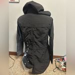 Eddie Bauer  Womens Large Black Trench Coat Photo 2