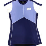 Helly Hansen  blue color blocked short sleeve tee t-shirt M athleticwear Photo 0