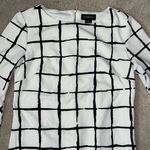 Liz Claiborne NWT gorgeous full lined bell-sleeve mid-length dress with zip back Photo 1