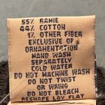 High Sierra VTG deadstock 80s 90s intarsia knit Santa Clause sweater shoulder pads NWT S Photo 11