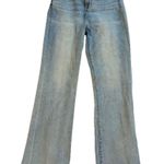 EXPRESS  90s Bootcut High Rise Light Wash Denim Blue Jeans Women’s Size 0 Photo 2