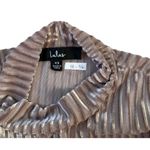 Lulus  Brown Velvet Long Sleeve Women's Top/Blouse Size XS | 48-56 Photo 3