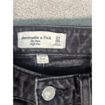 Abercrombie & Fitch Jeans Women's 24/00 Black Denim Curve Love The Mom High Rise Photo 5
