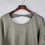 Fortune + Ivy Womens Top Size M Heather Gray Stitch Fix Cinched Long Sleeve Photo 10