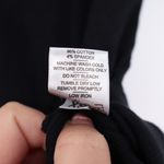 American Giant Womens Black Ribbed Tank Top Made in USA Size XS Photo 3