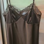 Trina Turk ππ Liz Silk Blend Mini Slip Dress ~ Black Medium M NWT Photo 2