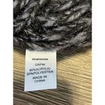 Adidas  Womens Three Stripe Life Hat Winter Beanie Heathered Black Gray One Size Photo 3