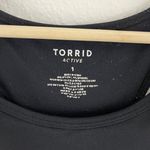 Torrid Black Grey Camo Plus Size Stretch Active Workout Racerback Sports Bra Photo 5