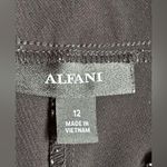 The Great Alfani Black Straight Leg Pants SZ 12 With Pockets & Crease Condition Photo 6