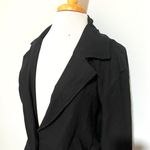 Lola Jeans Black Ponte Jacket Blazer Photo 1