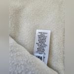 Free Press  Red and White Nordic Knit Hat Fleece Lined Pom Hat And Mittens Photo 2