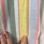 L.L.Bean Plus Size Women's Lakewashed Dock Shorts, Mid-Rise Stripe Size 20W Photo 5