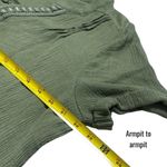 Flower & Feather Green Crepe Embroidered Blouse Peasant Boho Milk Maid 2XL Size undefined Photo 8