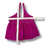 Free People Magenta Halter Babydoll Tank Top Women’s Size Small Photo 2