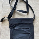 Cochor GUNMETAL Leather Cross Body Purse ZIP Close Adj Strap‎ Matte Photo 0