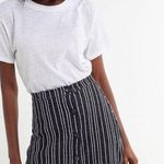Urban Outfitters UO Ellie Striped Side Button Mini Skirt Photo 0