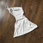 Princess Polly white one shoulder backless mini Priscilla Dress Photo 2