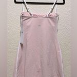 Alo Yoga NWT Airbrush Streamlined Dress Pink Quartz White Size S Photo 3