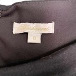 Shoshanna Anthropologie  Draped Cocktail Dress Little Black Dress Women’s Size 6 Photo 5